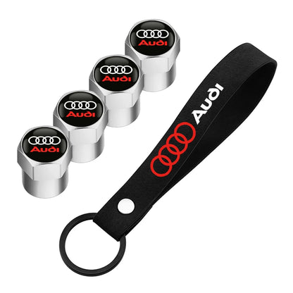 Porte-clés et valve pour Audi