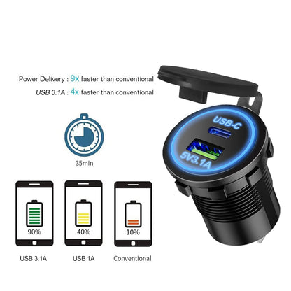 Chargeur voiture 30/85W