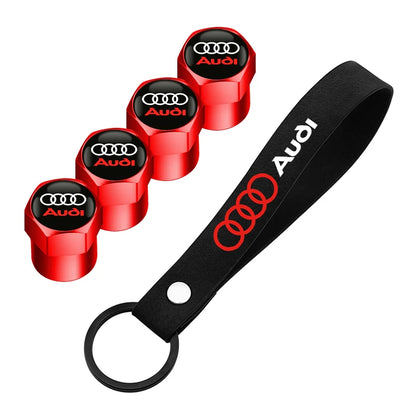 Porte-clés et valve pour Audi