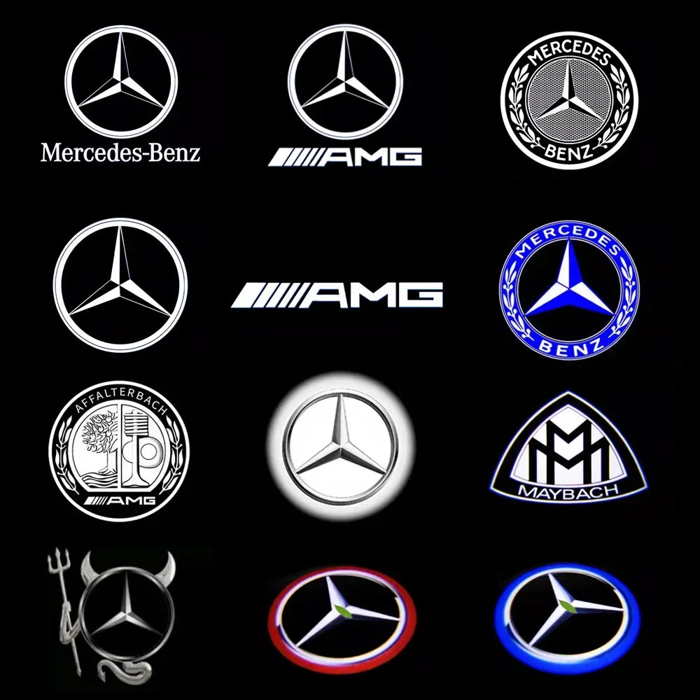 Projecteur logo Mercedes